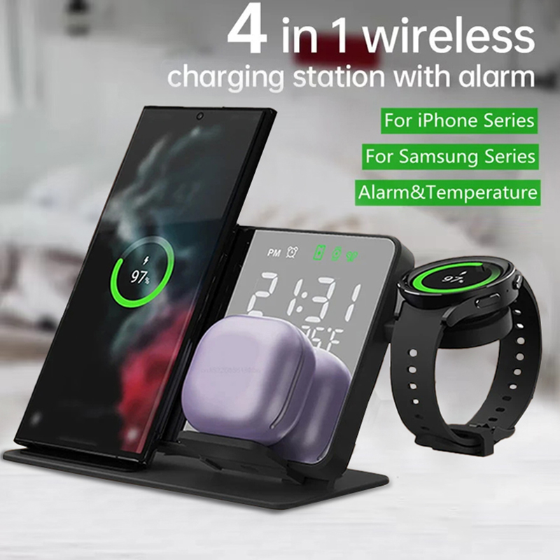Watch Charger Cable - شاحن لاسلكي ساعة منبه حامل سريع