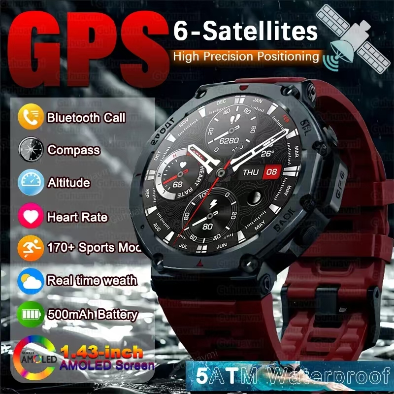 Smartwatch Faces - ساعة نورث إيدج تي-ريكس ألترا الذكية
