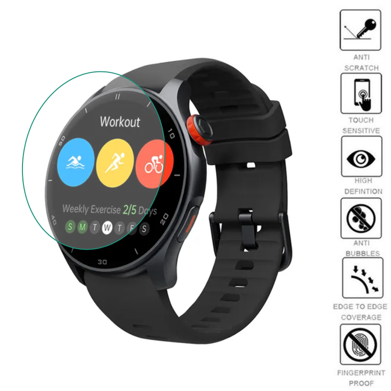 Motorola Smartwatch Accessories - تبو لينة ساعة ذكية فيلم واقية