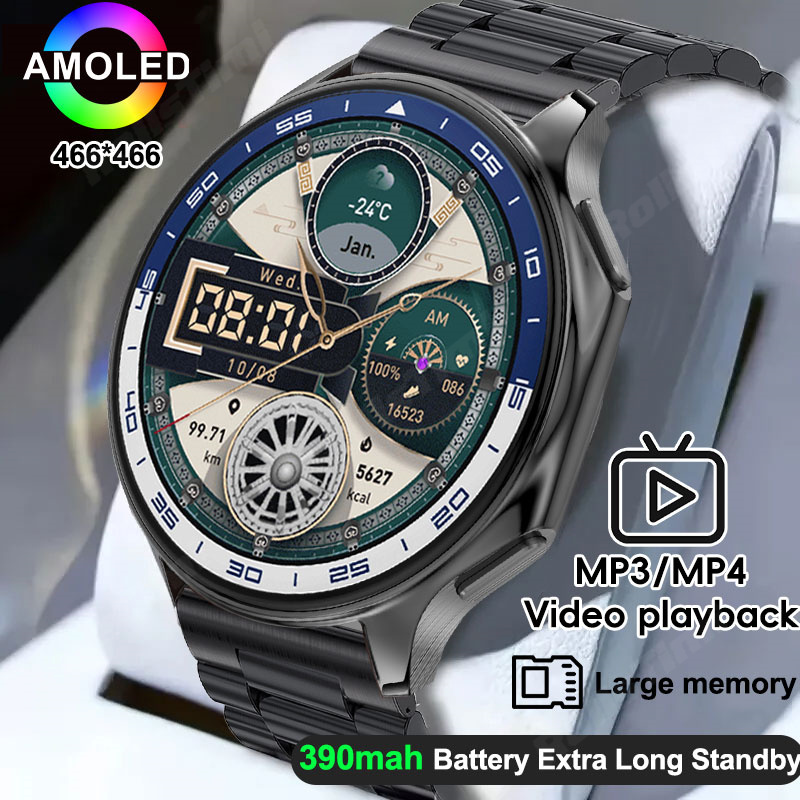 Smartwatch X - 1.43 AMOLED ساعة ذكية ثلاثية الأبعاد