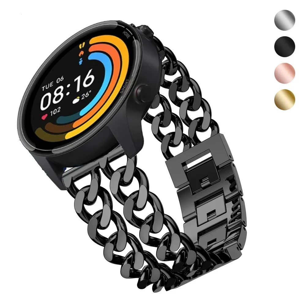 Titan Smartwatch Accessories - سوار معدني لساعة سامسونج جالاكسي ،