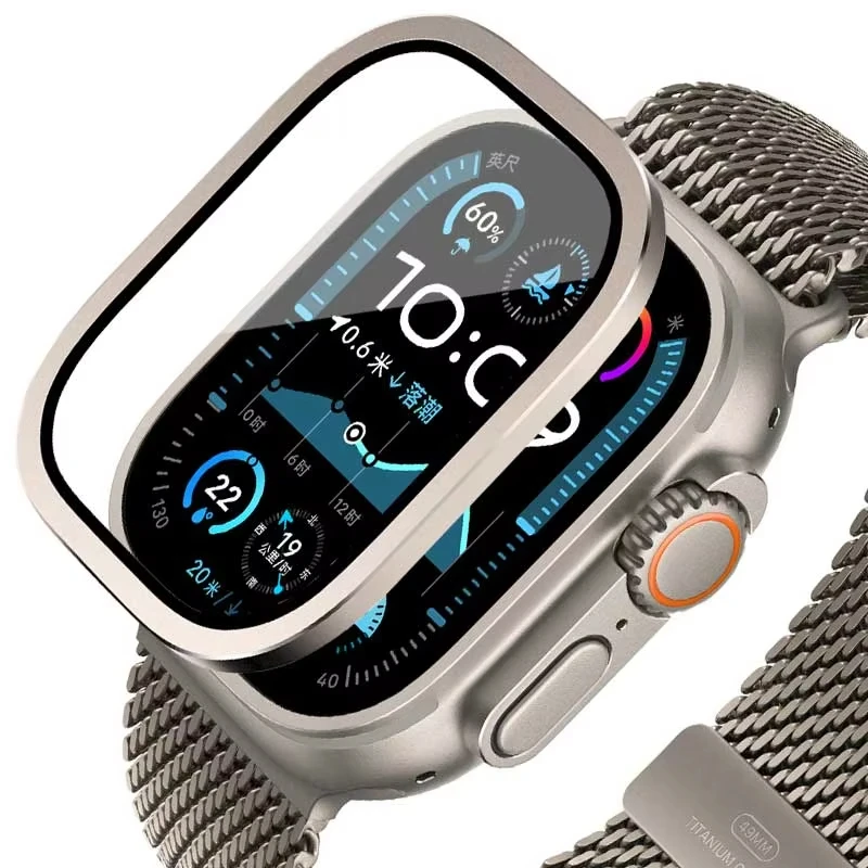 Smart Watch Accessories - زجاج مقسى لساعة أبل الترا 49