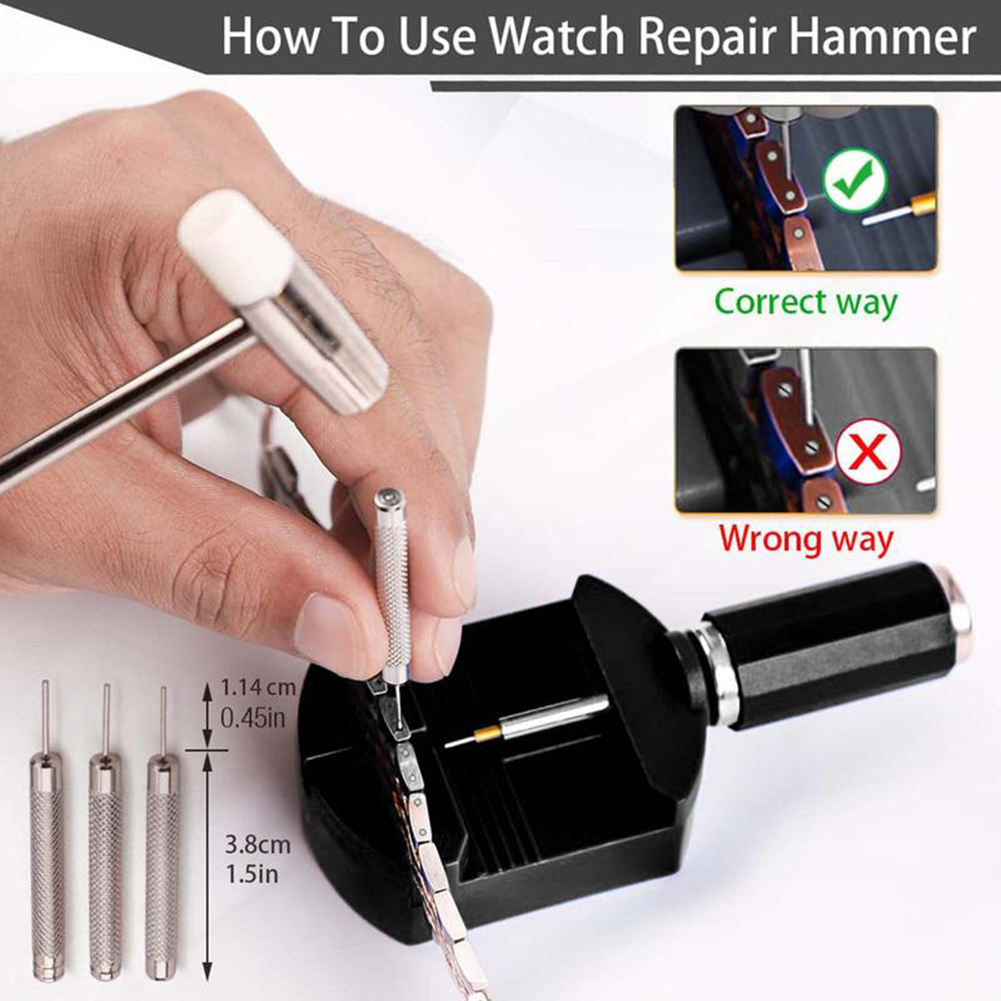 Tool Kit Strap Change - مجموعة أدوات إزالة رابط الساعة، أدوات