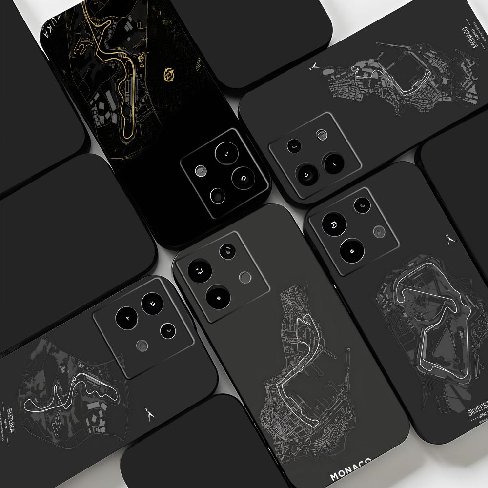 Xiaomi Redmi Note 14 - F1 سباق المسار طباعة جراب هاتف