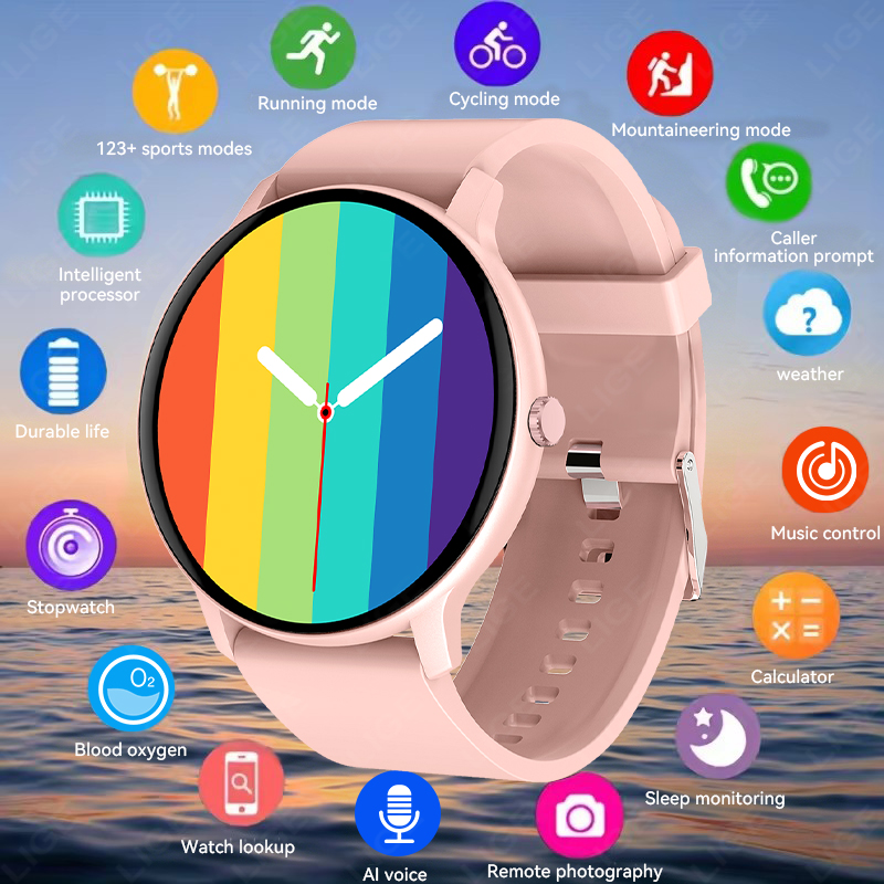 Smartwatch Faces - ساعة ذكية LIGE 2026 مع واجهات