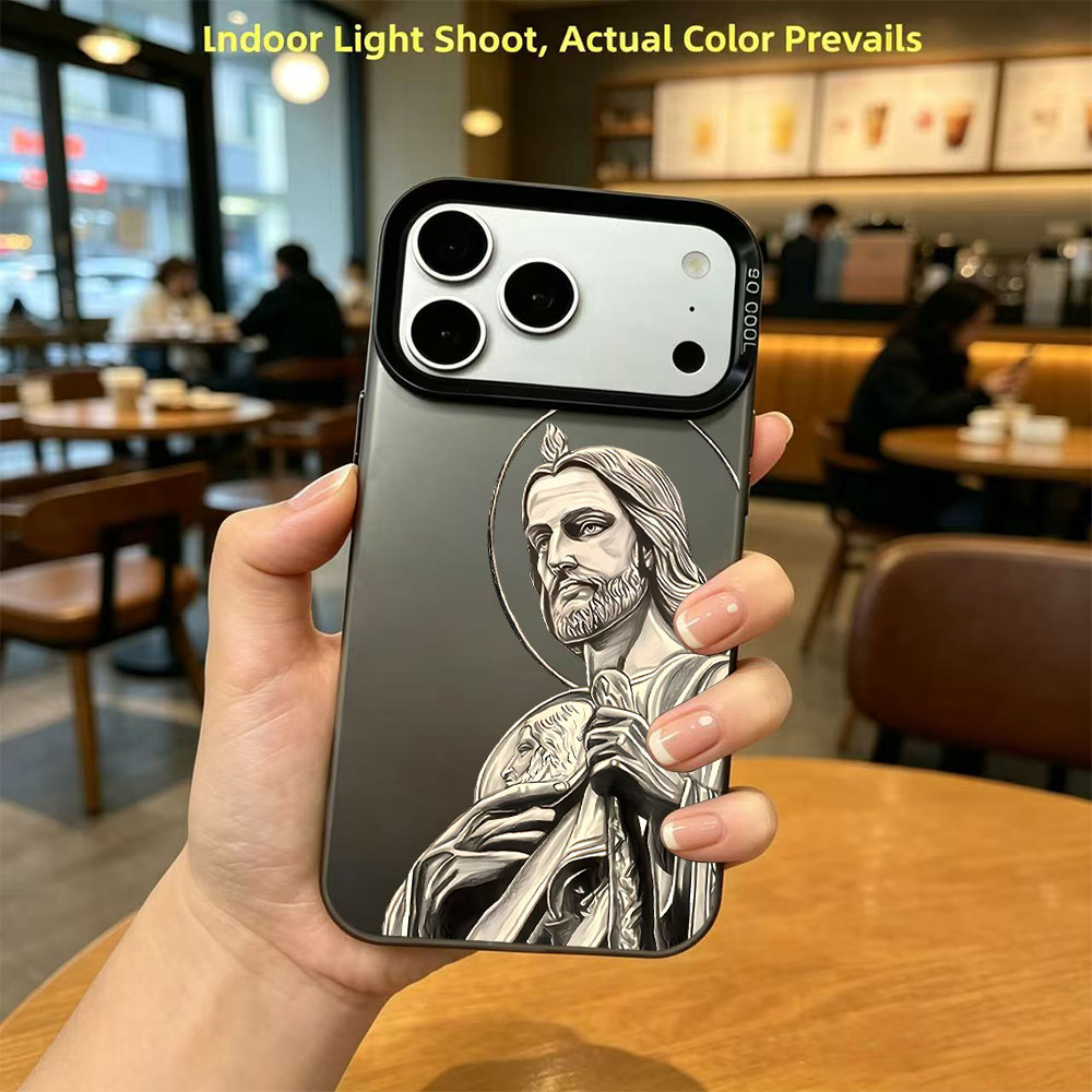 Apple Iphone 15 Pro Max - غطاء حماية بتصميم سان جوداس تاديو