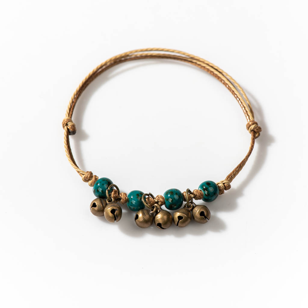 اليدوية السيراميك ريترو ستايل  - مراجعة Ceramic Link Bracelet وسعره