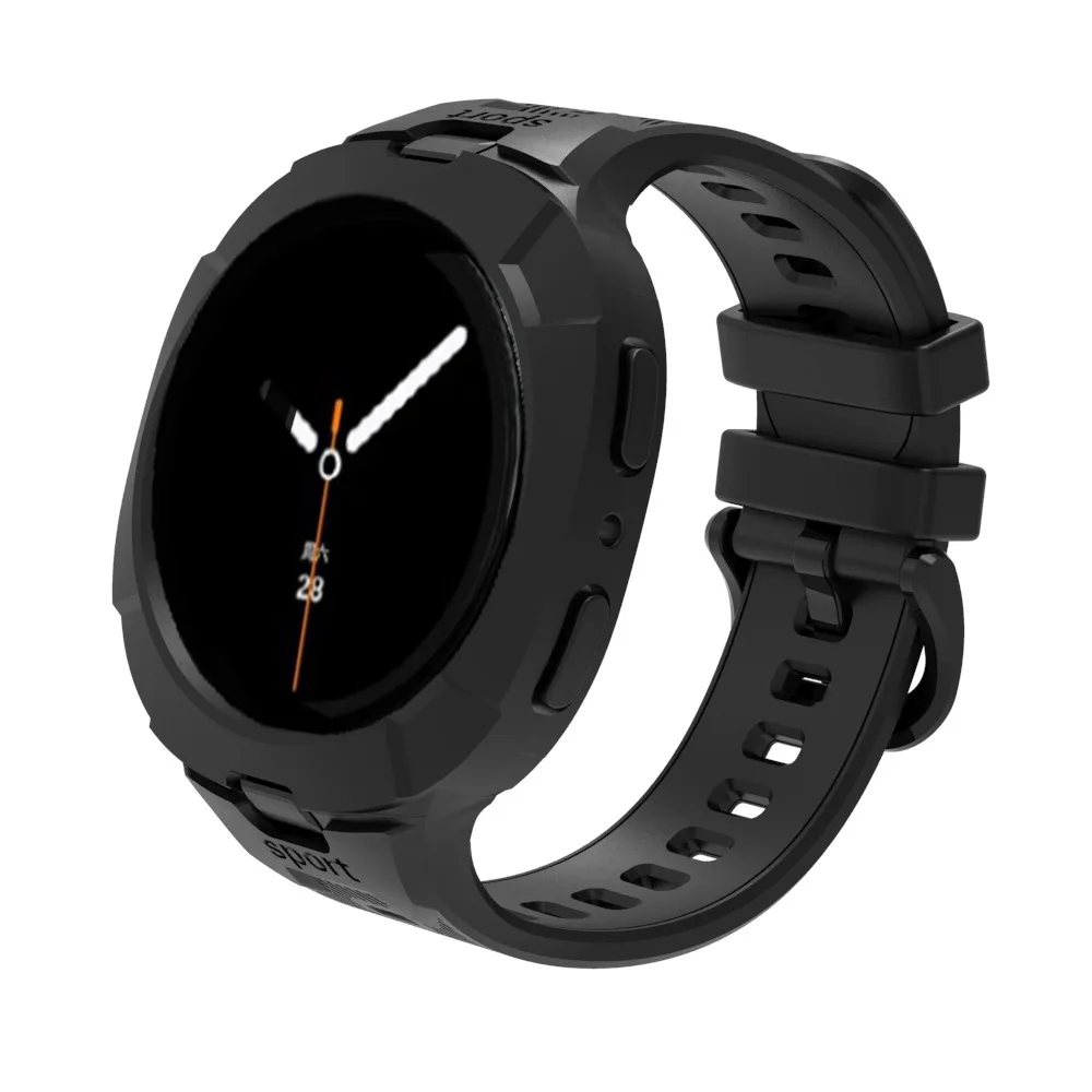 حافظة + حزام لساعة سامسونج جال - مراجعة Silicone Band Replacement وسعره