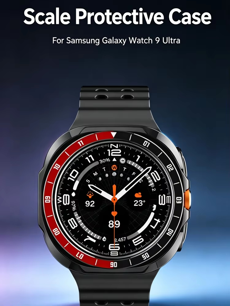 غطاء حماية صلب من البولي كربون - مراجعة Samsung Smartwatch Accessories وسعره