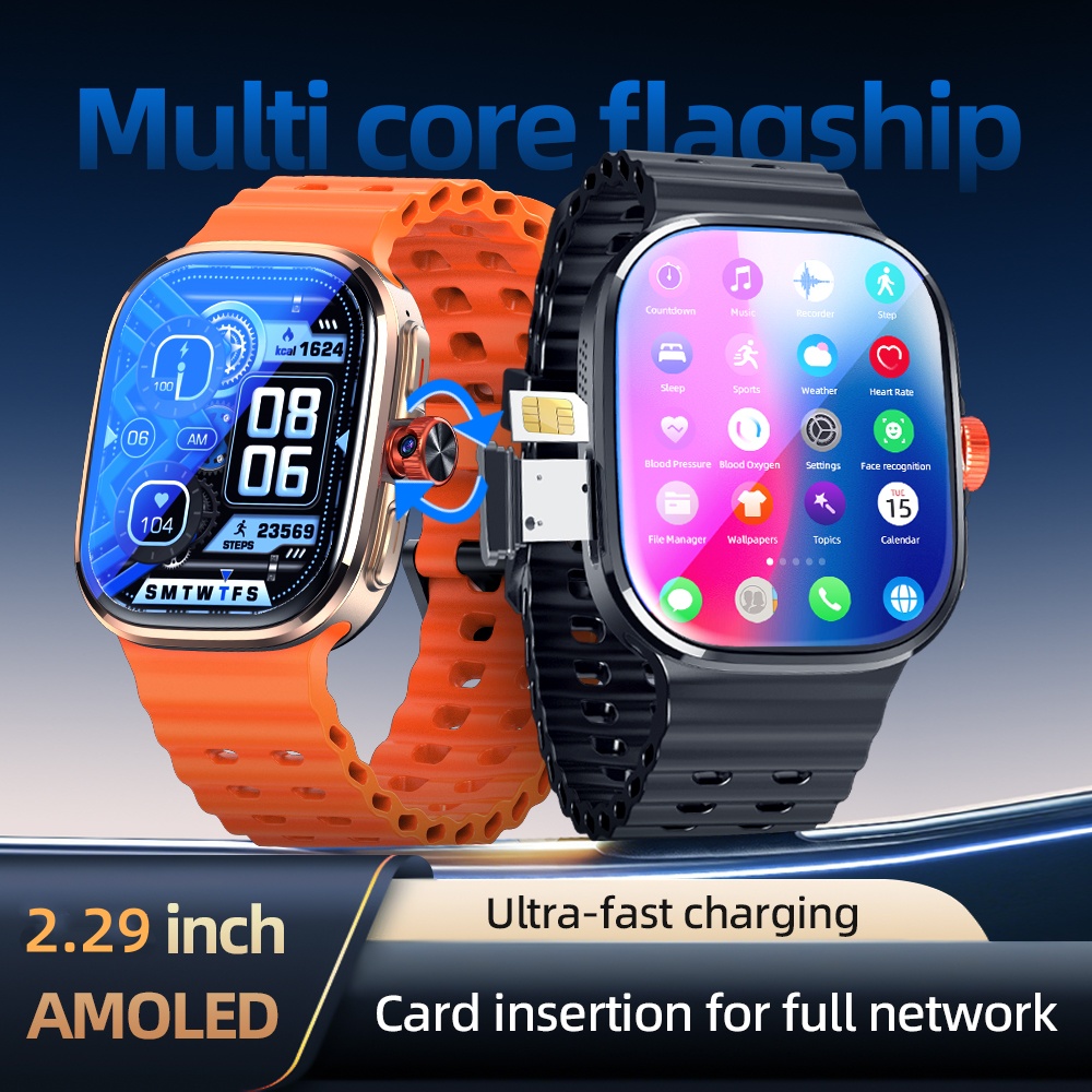 ساعة ذكية P2 بتقنية 5G LTE ونظ - مراجعة Smartwatch Faces وسعره