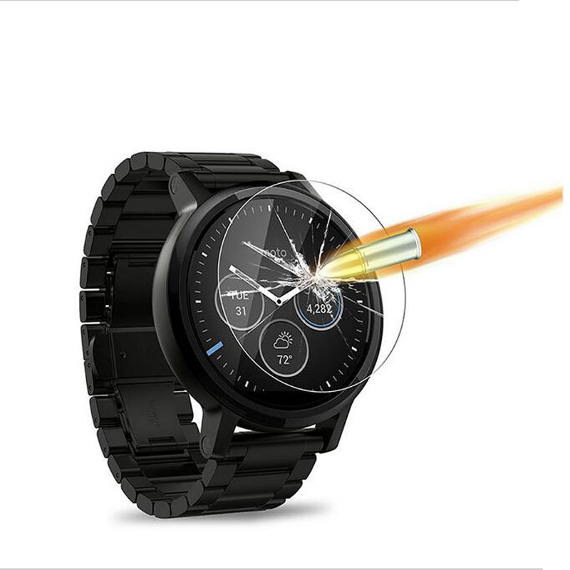 الزجاج المقسى طبقة رقيقة واقية - مراجعة Motorola Smartwatch Accessories وسعره