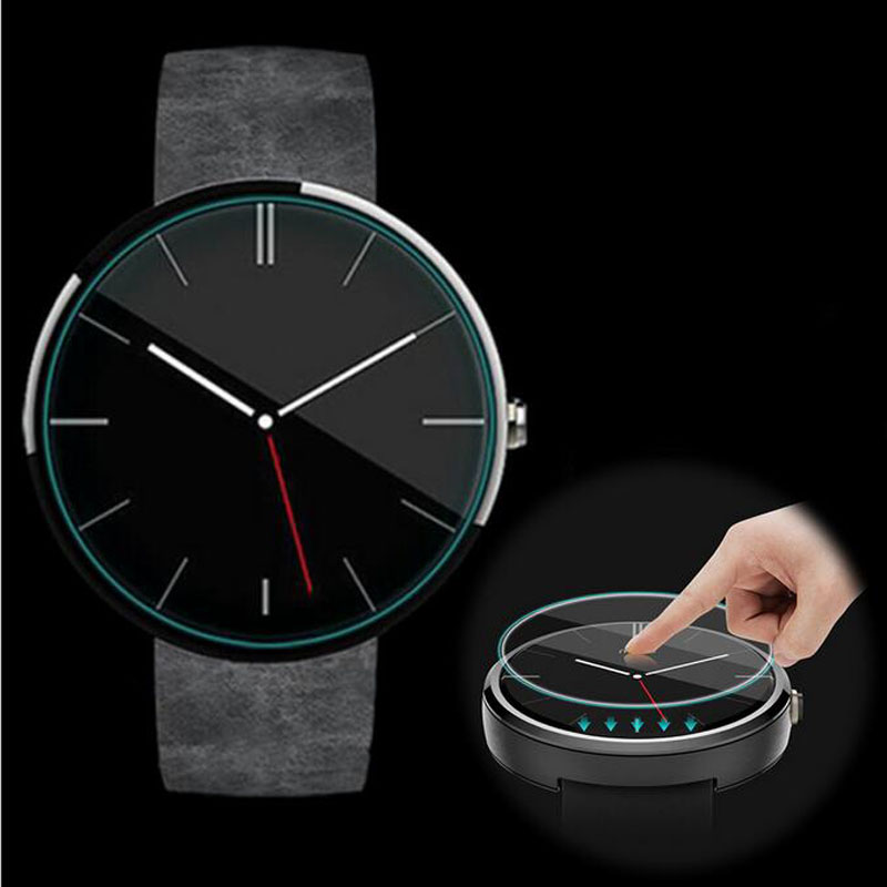 الزجاج المقسى طبقة رقيقة واقية - مراجعة Motorola Smartwatch Accessories وسعره