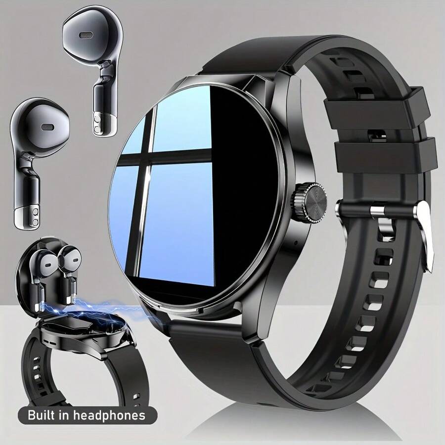 ساعة ذكية مع سماعات أذن، شاشة  - مراجعة Smartwatch Faces وسعره