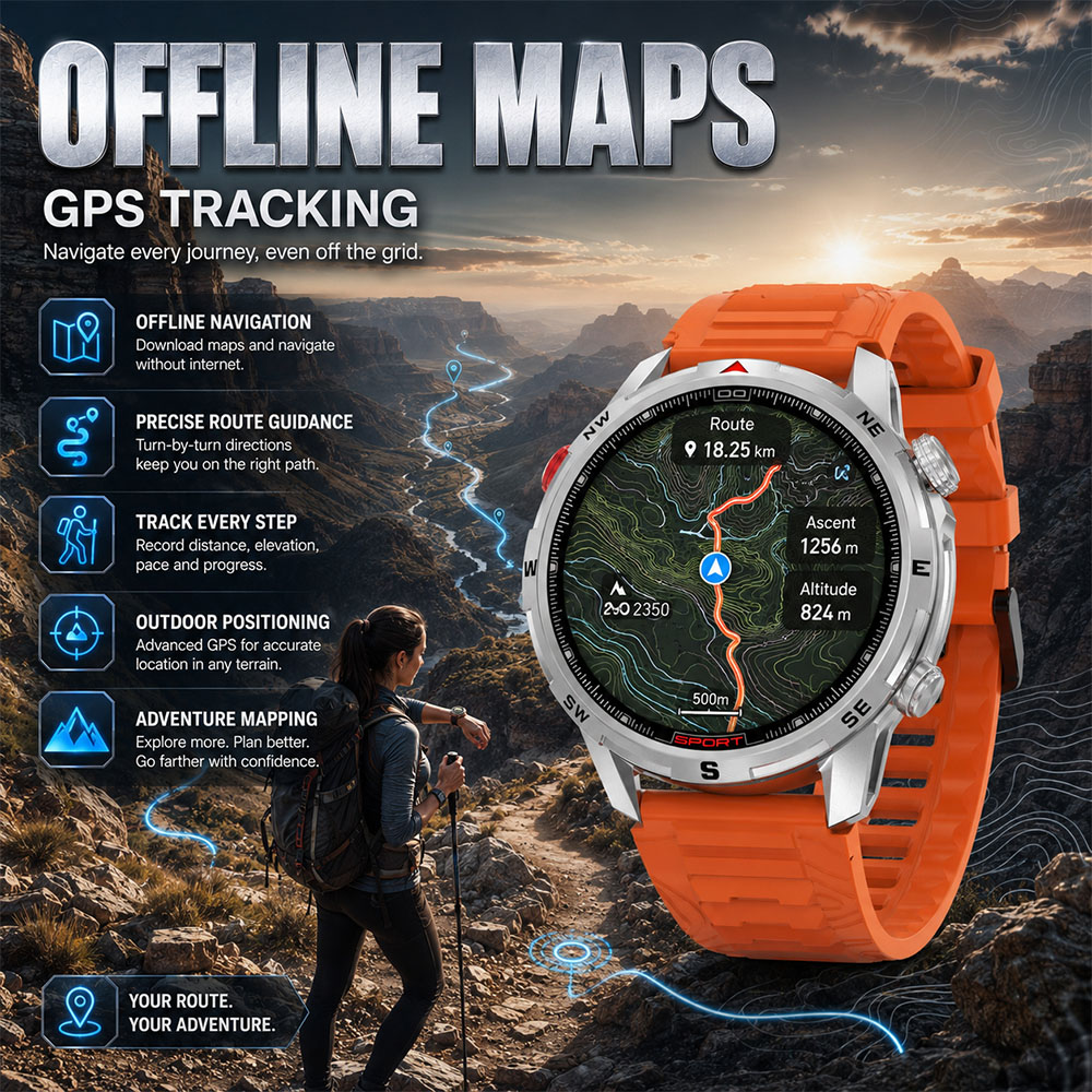 ساعة ذكية رياضية متعددة الوظائ - مراجعة Smartwatch Faces وسعره