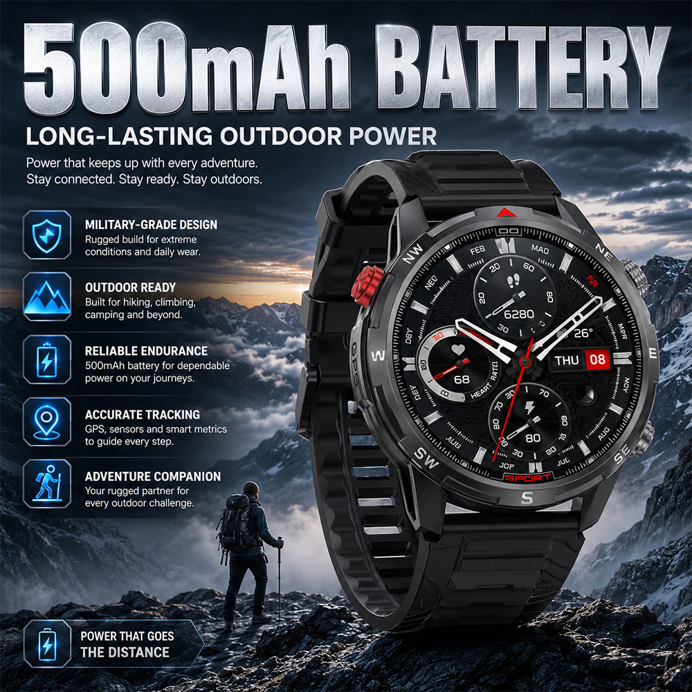 ساعة ذكية رياضية متعددة الوظائ - مراجعة Smartwatch Faces وسعره