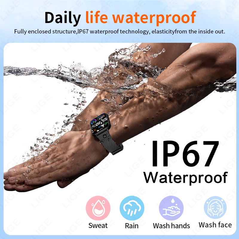ساعة ذكية جديدة من LIGE لعام 2 - مراجعة Smartwatch Faces وسعره