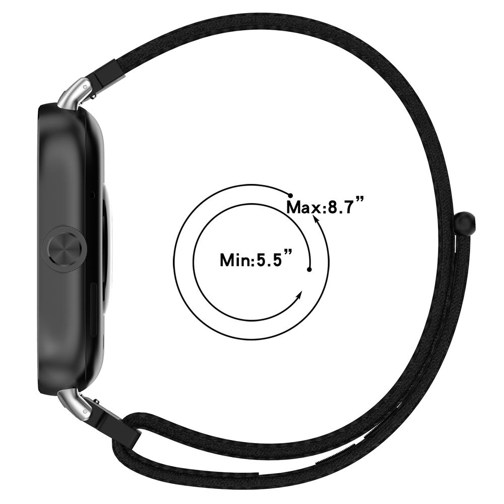 حزام نايلون حلقي لساعة ريدمي 4 - مراجعة Sport Loop Strap وسعره