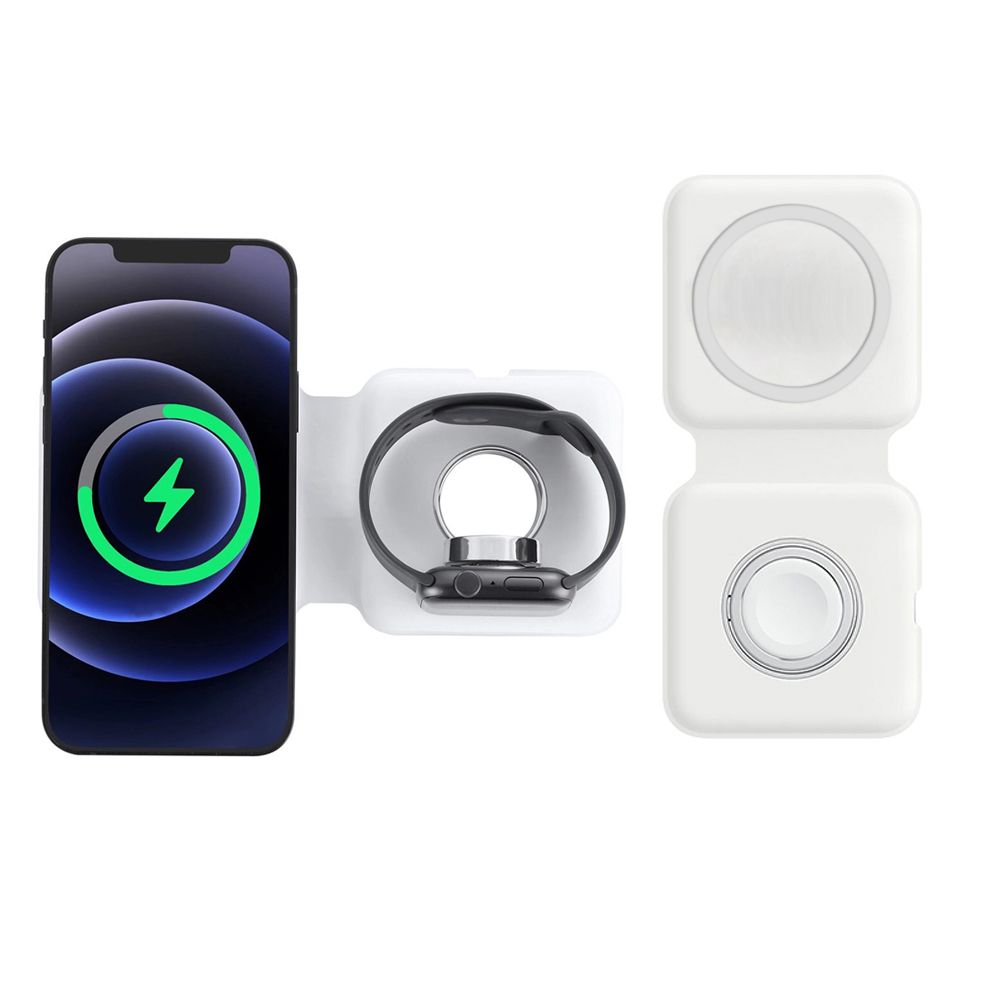 2IN1 Magsafe Duo المغناطيسي شا - مراجعة Smartwatch X وسعره