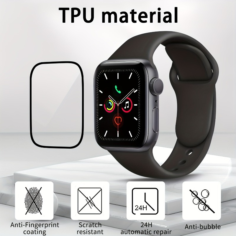 3 قطع واقي شاشة لساعة أبل ألتر - مراجعة Smartwatch Icon وسعره