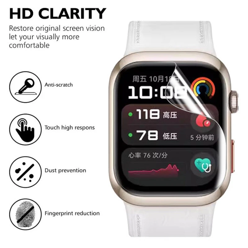 طبقة هيدروجيل من مادة TPU لساع - مراجعة Smartwatch Icon وسعره