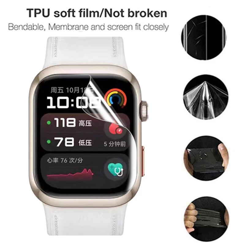 طبقة هيدروجيل من مادة TPU لساع - مراجعة Smartwatch Icon وسعره
