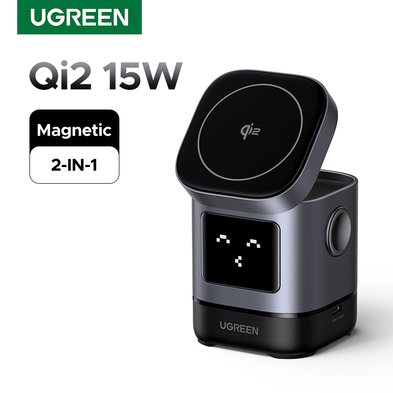 شاحن لاسلكي مغناطيسي UGREEN UN - مراجعة Smartwatch Ac وسعره