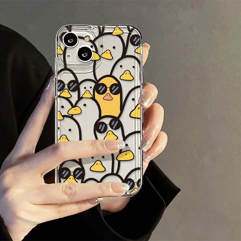 حافظة لطيفة على شكل بطة كرتوني - مراجعة Apple Iphone 15 Pro Max وسعره