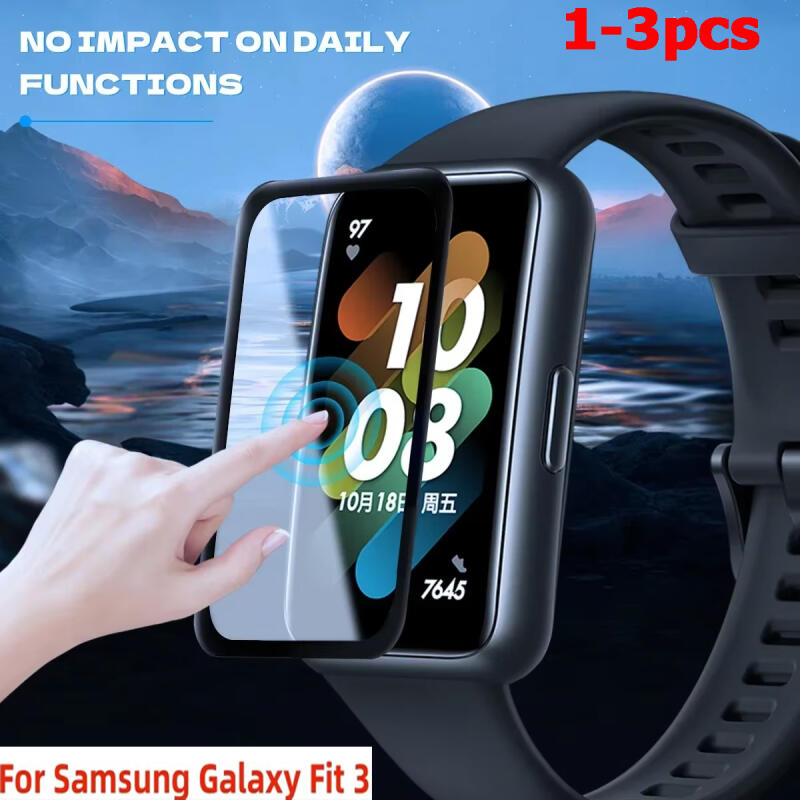 1-3 قطعة واقي شاشة لهاتف سامسو - مراجعة Samsung Smartwatch Accessories وسعره
