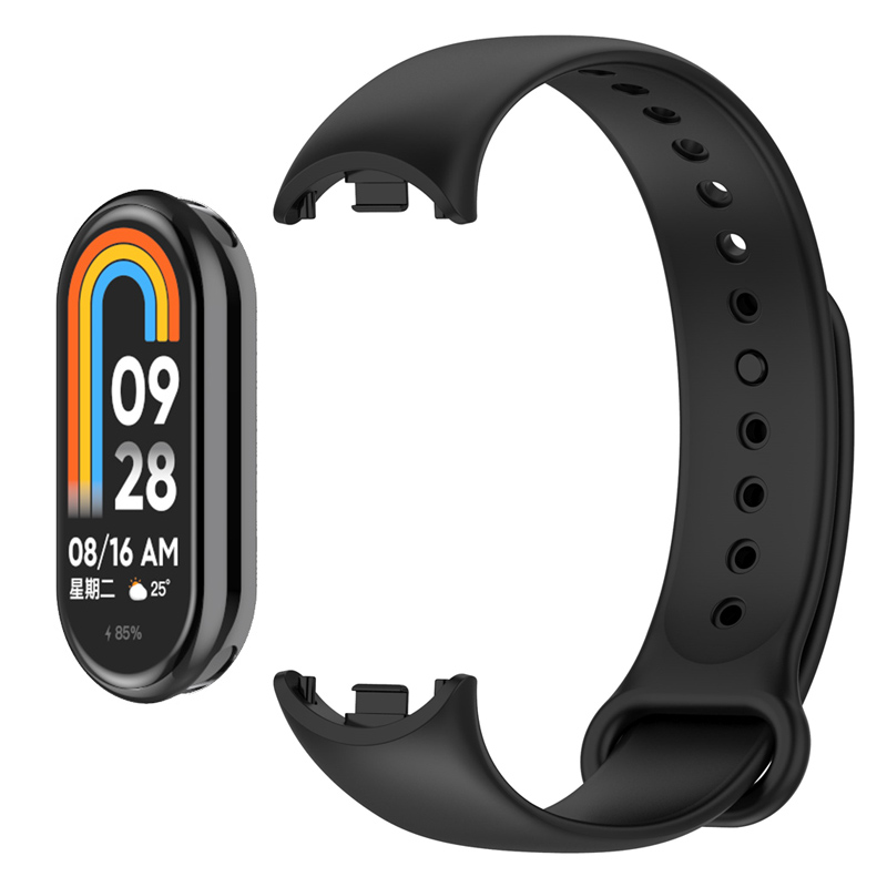 سوار ل Mi الفرقة 8 حزام سيليكو - مراجعة Sport Loop Strap وسعره