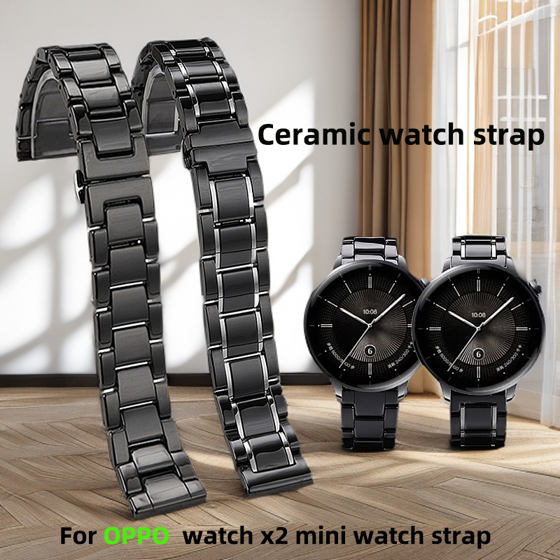 18 مللي متر ساعة سيراميك نسائي - مراجعة Smartwatch X2 وسعره