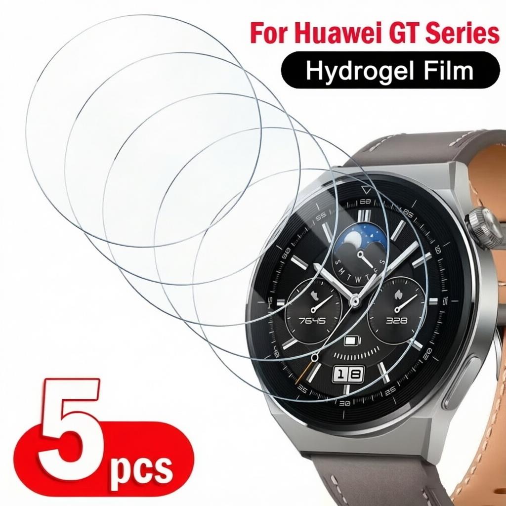 1-5 قطع من طبقة الهيدروجيل لسا - مراجعة Smart Watch Accessories وسعره