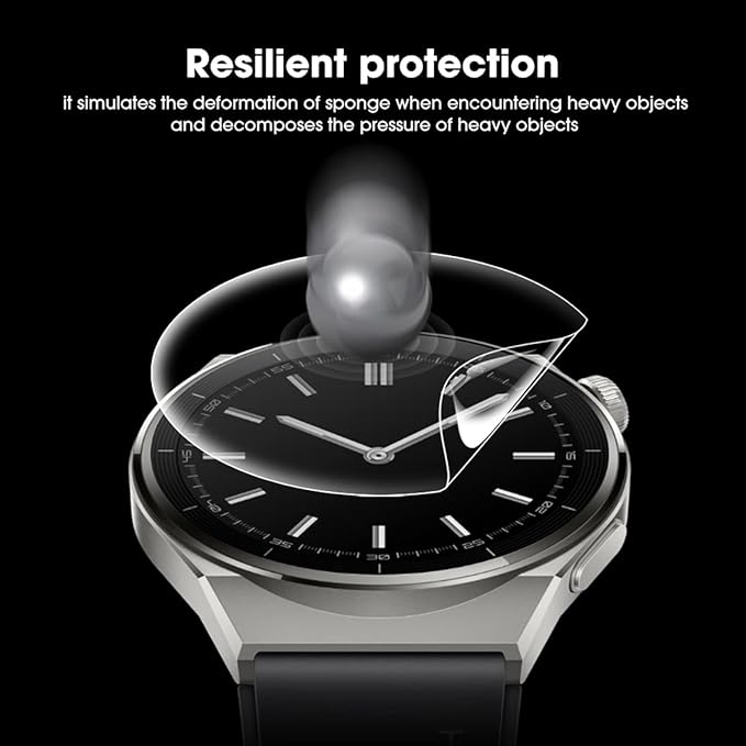 1-5 قطع من طبقة الهيدروجيل لسا - مراجعة Smart Watch Accessories وسعره