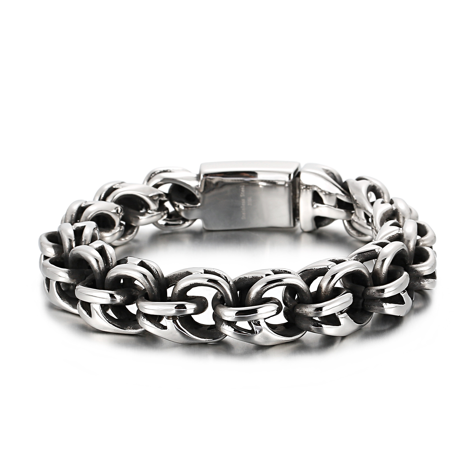 الملتوية ربط سلسلة الرجال سوار - مراجعة Ceramic Link Bracelet وسعره