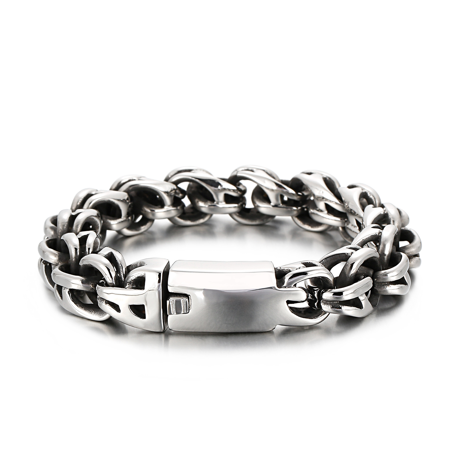 الملتوية ربط سلسلة الرجال سوار - مراجعة Ceramic Link Bracelet وسعره