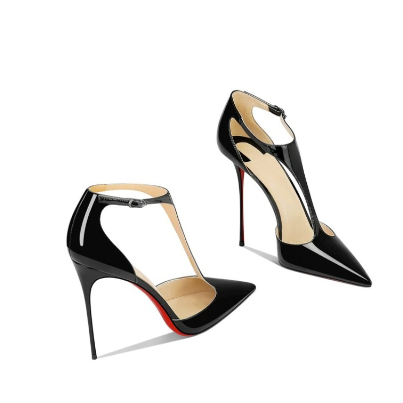 أحذية نسائية كلاسيكية بكعب عال - مراجعة Leather Classic Strap وسعره