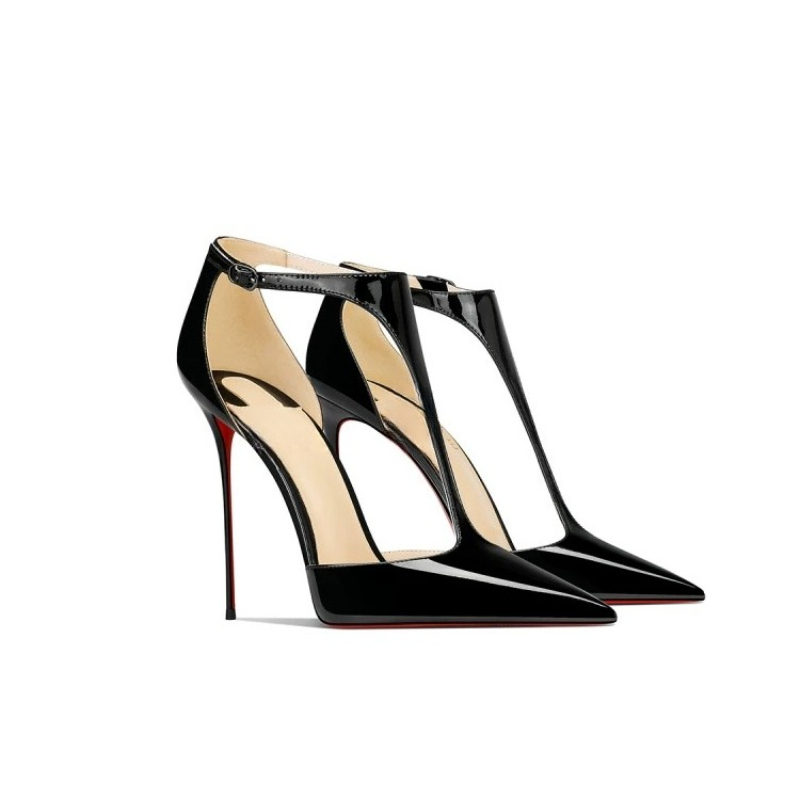 أحذية نسائية كلاسيكية بكعب عال - مراجعة Leather Classic Strap وسعره