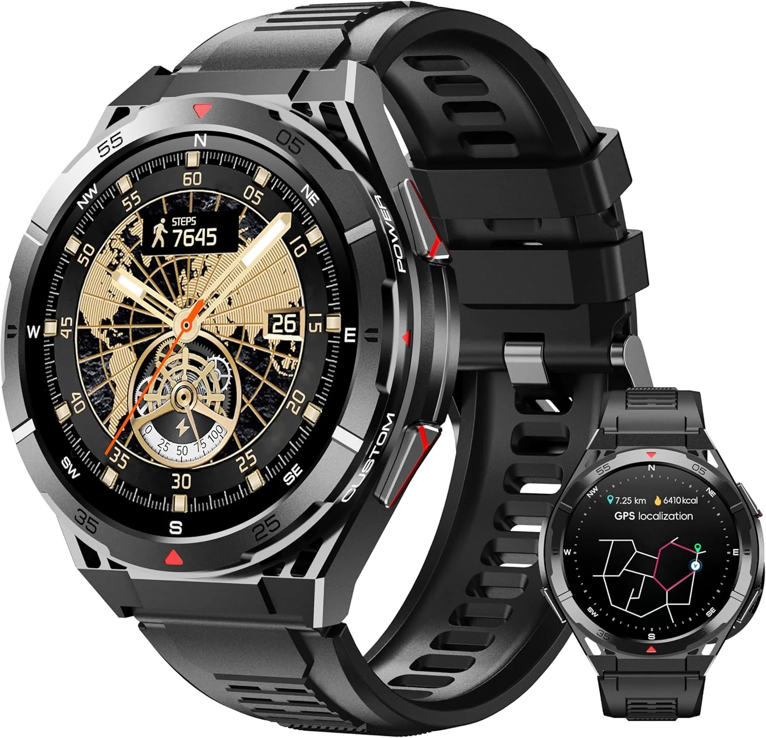 YTOM Premium GPS ساعة ذكية Ult - مراجعة Smartwatch X2 وسعره