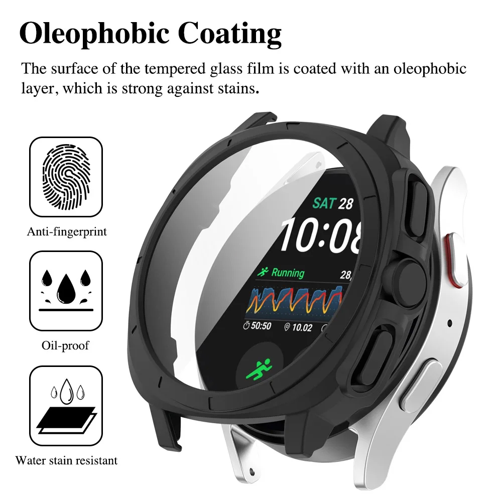 حافظة وزجاج لساعة سامسونج جالا - مراجعة Samsung Smartwatch Accessories وسعره