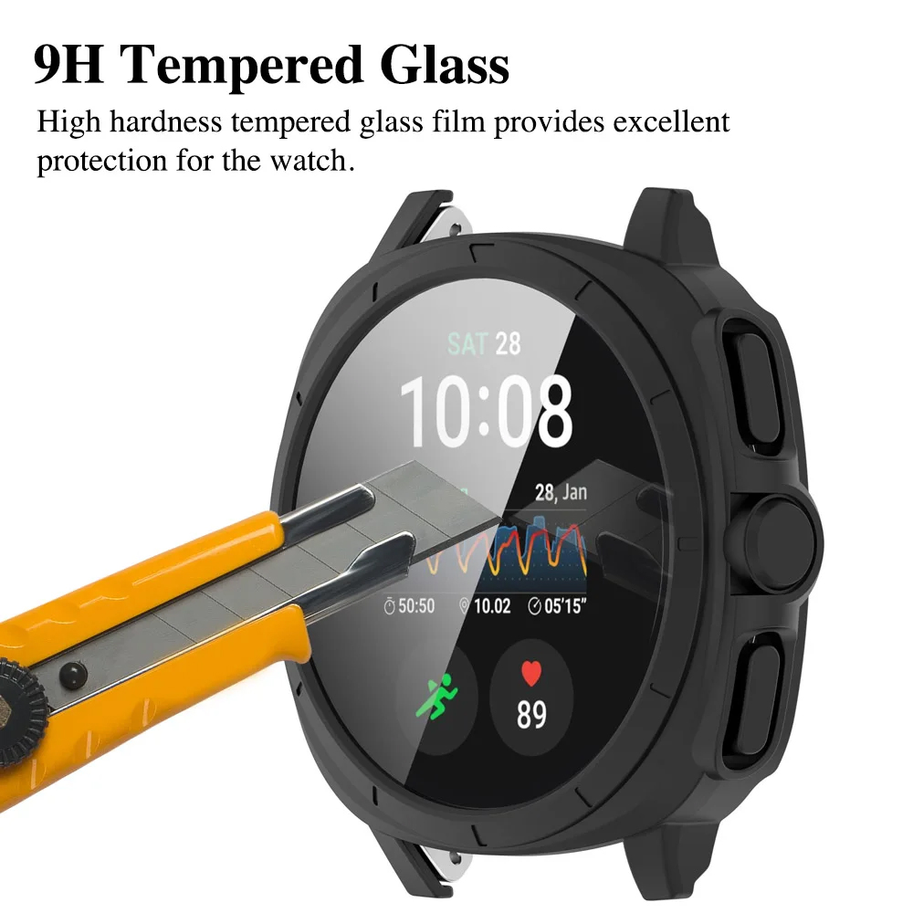 حافظة وزجاج لساعة سامسونج جالا - مراجعة Samsung Smartwatch Accessories وسعره