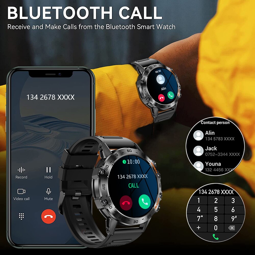 MEVADEN 1.39 بوصة بلوتوث دعوة  - مراجعة Smartwatch Faces وسعره
