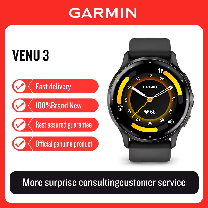 ساعة Garmin venu3s/3 للجري الر - مراجعة Smartwatch X وسعره