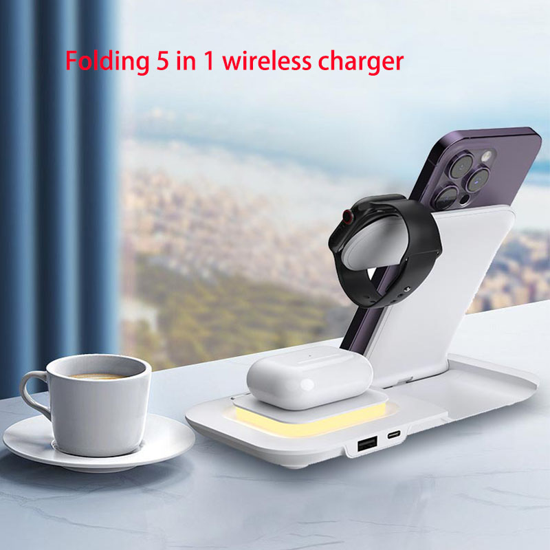 محطة شحن لاسلكية قابلة للطي 3  - مراجعة Smartwatch Ac وسعره