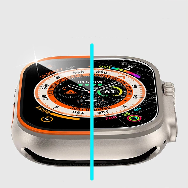 واقي شاشة من الزجاج المقسى لسا - مراجعة Smart Watch Accessories وسعره