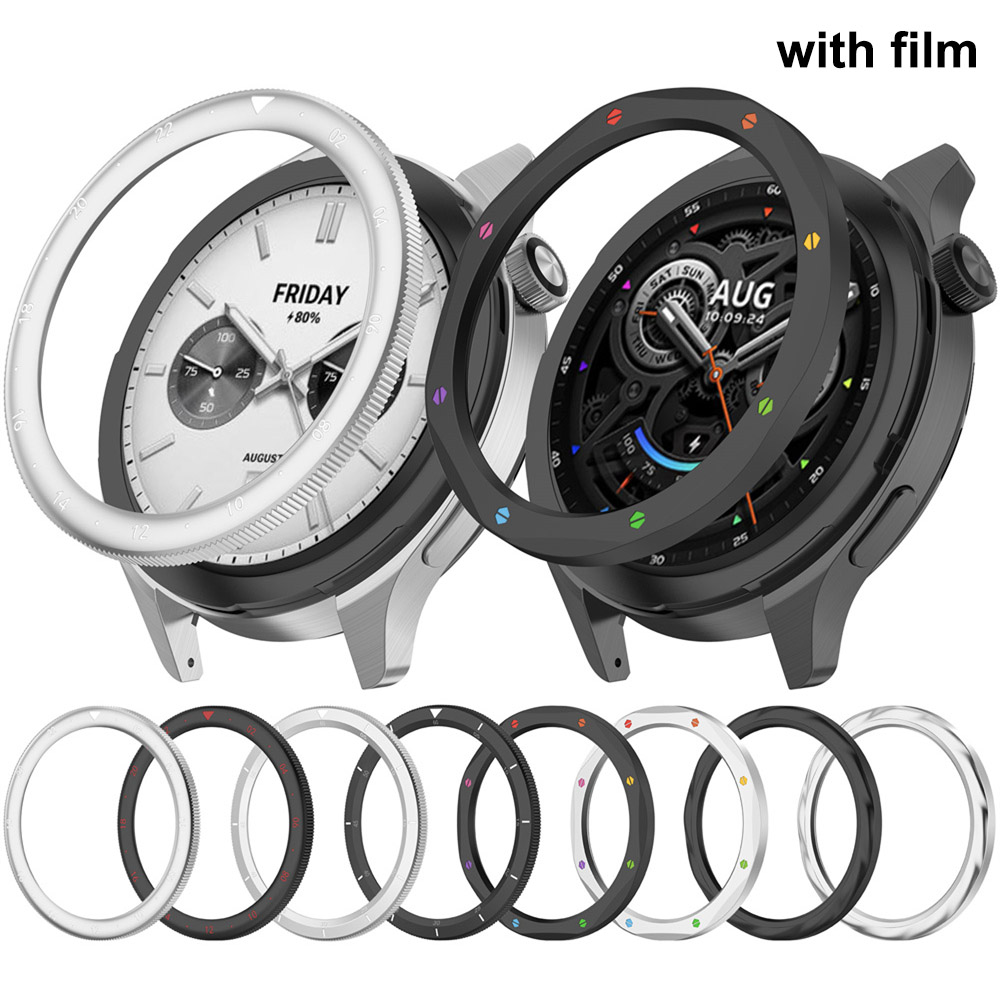 حلقة الحافة المعدنية لساعة Xia - مراجعة Xiaomi Smartwatch S4 Accessories وسعره