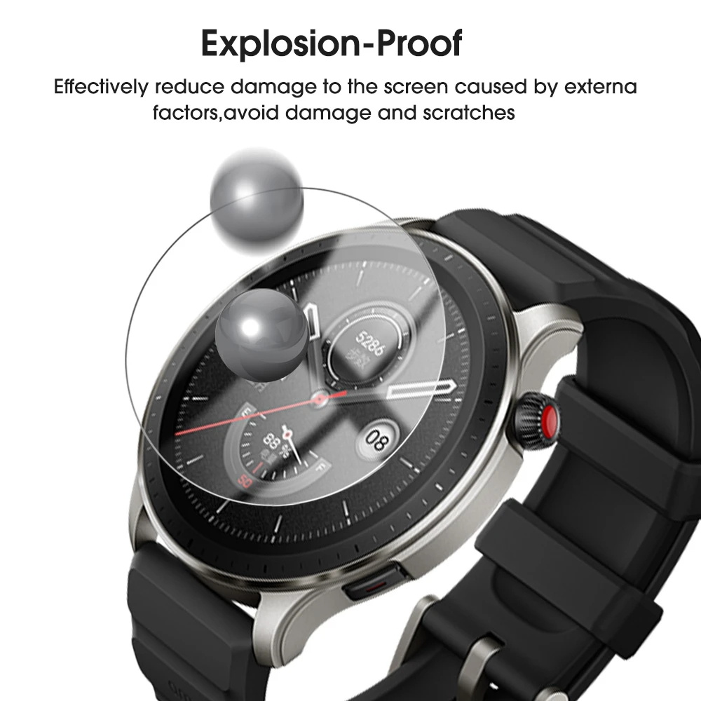 الزجاج المقسى ل ساعة ذكية ، في - مراجعة Motorola Smartwatch Accessories وسعره