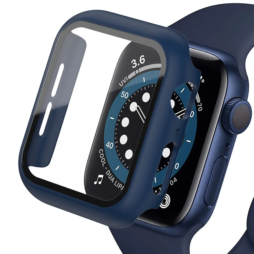 الزجاج المقسى + غطاء لساعة أبل - مراجعة Smartwatch Icon وسعره