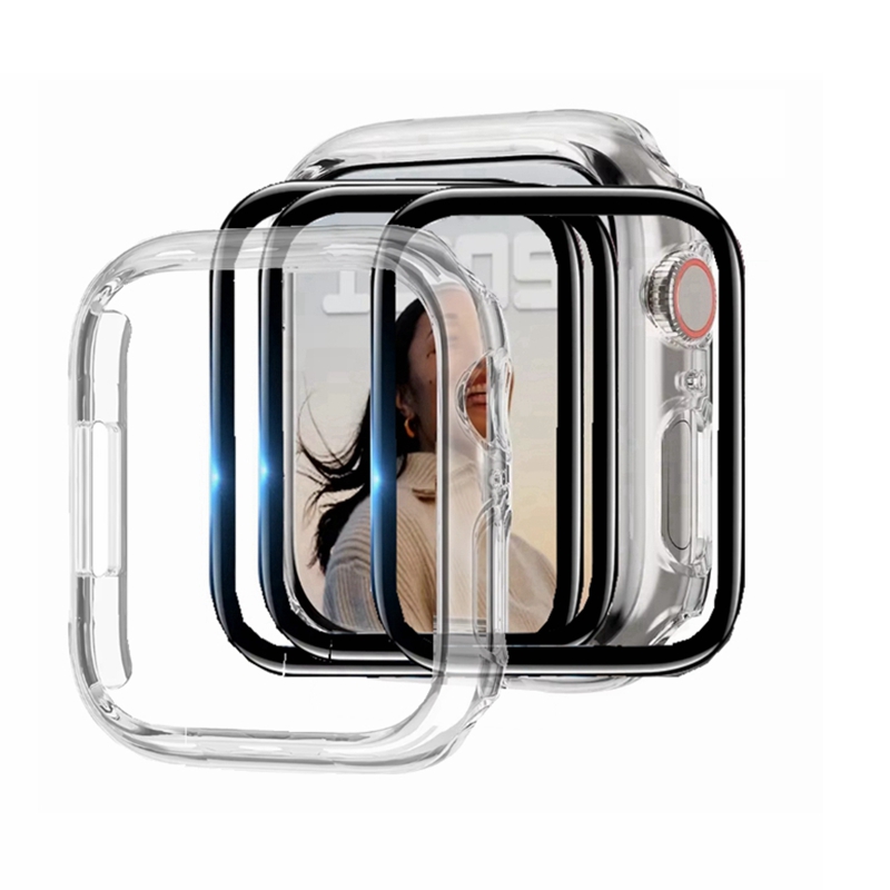 3 واقيات شاشة + غطاء واحد لساع - مراجعة Smartwatch Band Accessories وسعره