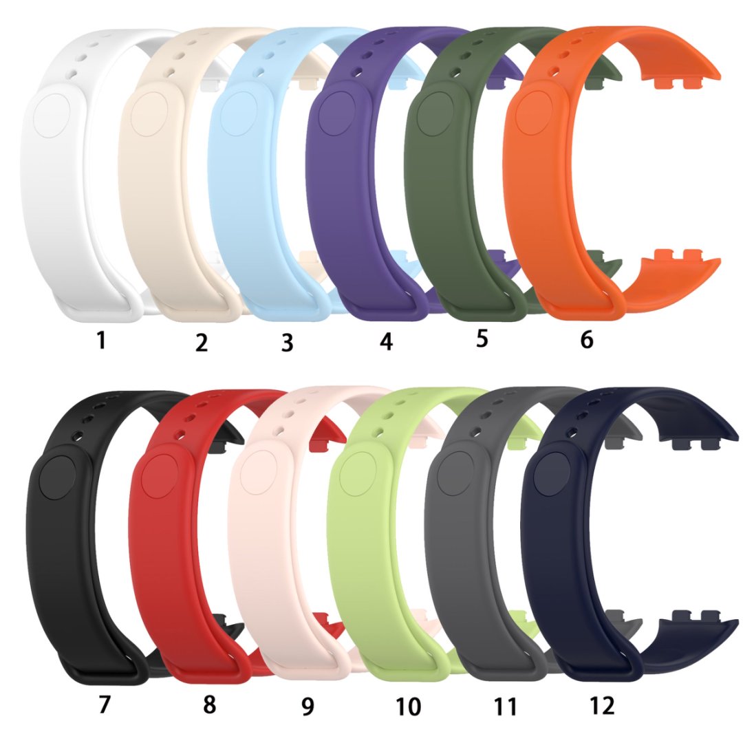 حزام بديل لساعة Honor Band 9 1 - مراجعة Silicone Band Replacement وسعره