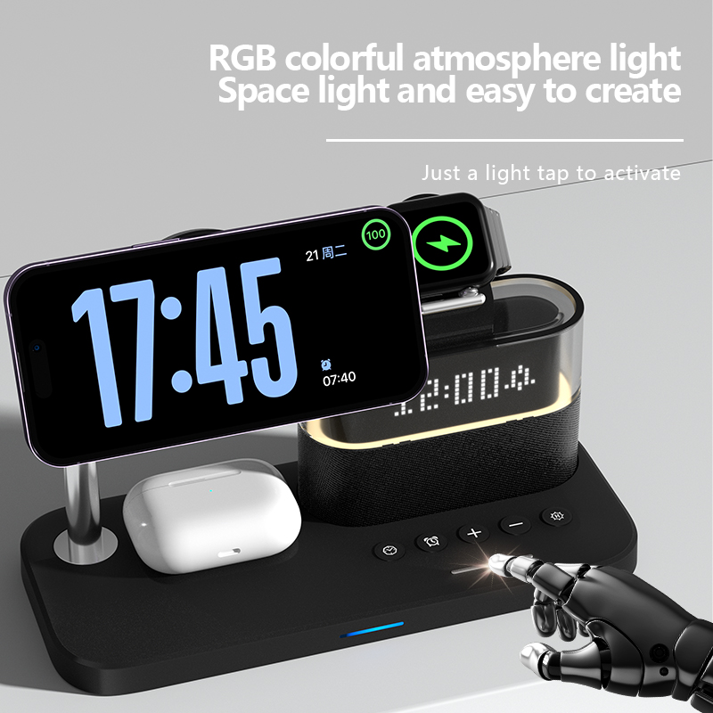 حامل شحن لاسلكي متعدد الوظائف  - مراجعة Smartwatch Ac وسعره