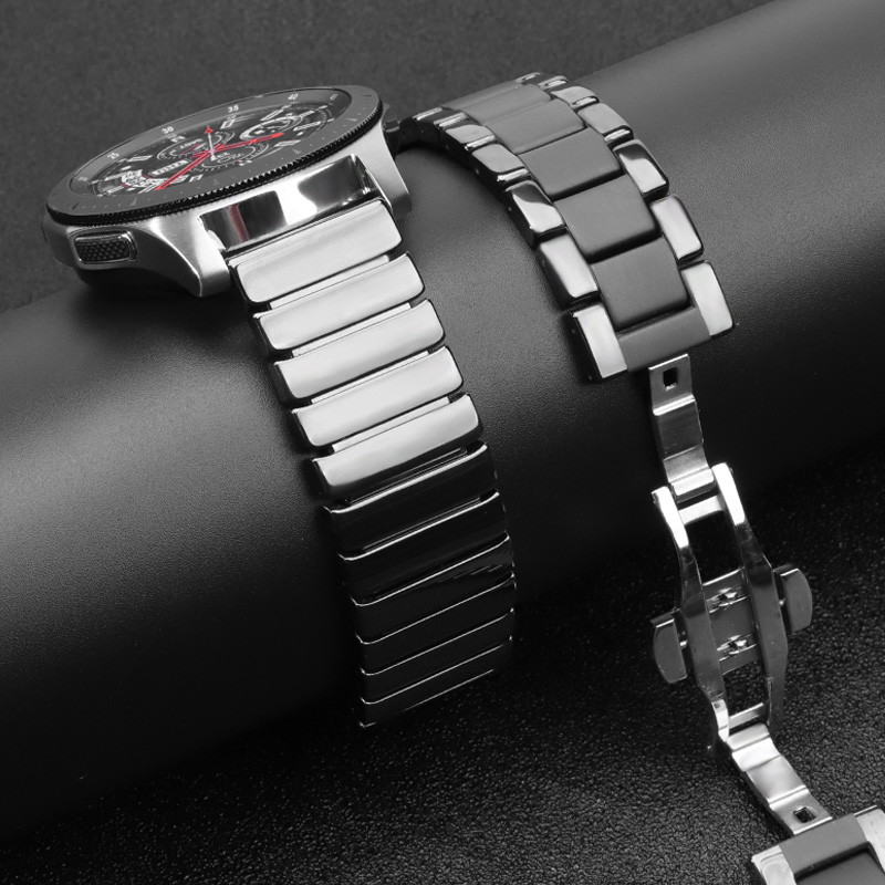 السيراميك 22 مللي متر حزام (fr - مراجعة Ceramic Link Bracelet وسعره